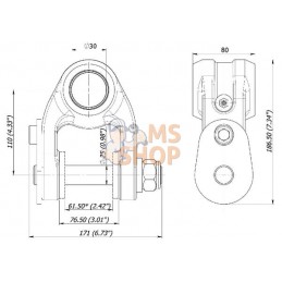 Chapes BR1 80/30 Pivot 25 | BALTROTORS Chapes BR1 80/30 Pivot 25 | BALTROTORSPR#915878