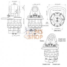 Rotator 160kN Bride 6x17mm ron | BALTROTORS Rotator 160kN Bride 6x17mm ron | BALTROTORSPR#915850