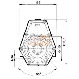 Multiplicateur pour pompe GR.2 1:3,5 | BORELLI Multiplicateur pour pompe GR.2 1:3,5 | BORELLIPR#909202