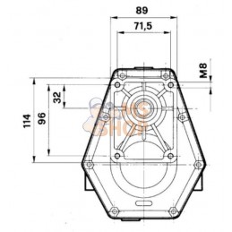 Multiplicateur pour pompe GR.2 1:3,5 | BORELLI Multiplicateur pour pompe GR.2 1:3,5 | BORELLIPR#909202