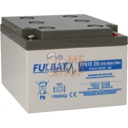 Batterie GEL 12 V 26 Ah  | FULBAT Batterie GEL 12 V 26 Ah  | FULBATPR#1086744