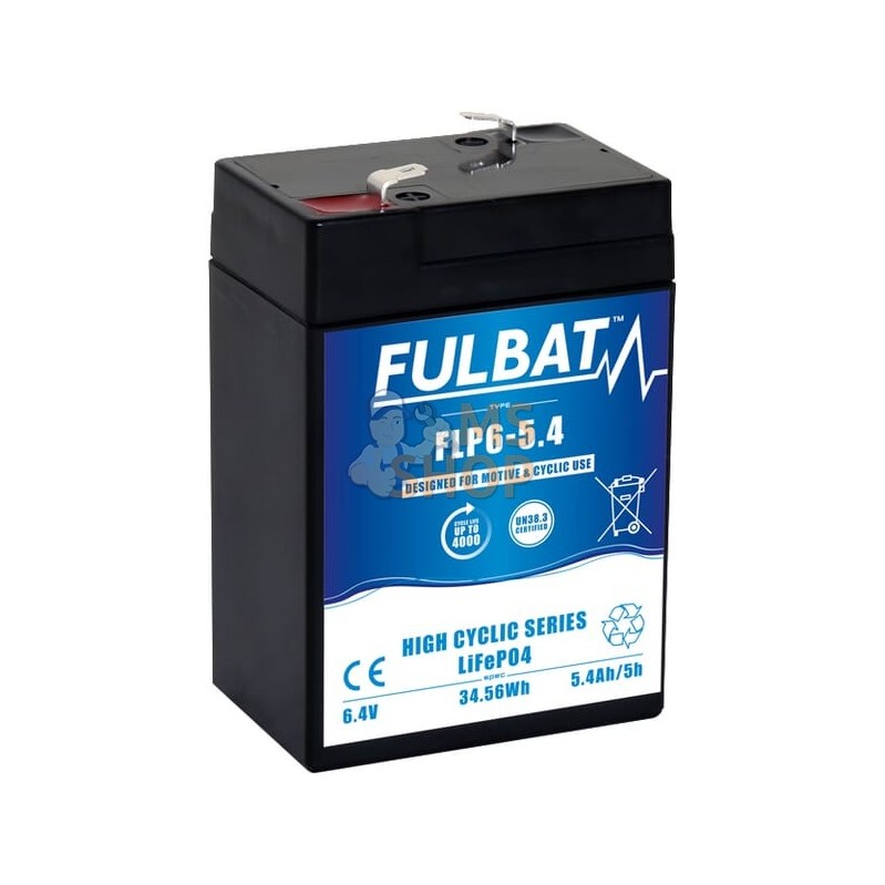 Batterie LITHIUM 6 V 5,4 Ah | FULBAT Batterie LITHIUM 6 V 5,4 Ah | FULBATPR#1086746