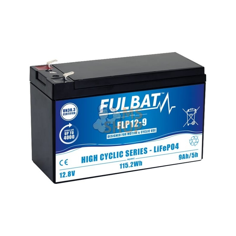 Batterie LITHIUM 12 V 9 Ah | FULBAT Batterie LITHIUM 12 V 9 Ah | FULBATPR#1086749