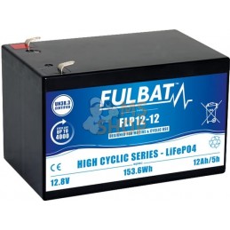 Batterie LITHIUM 12 V 12 Ah | FULBAT Batterie LITHIUM 12 V 12 Ah | FULBATPR#1086750