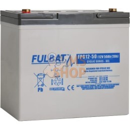 Batterie GEL 12 V 50 Ah  | FULBAT Batterie GEL 12 V 50 Ah  | FULBATPR#1086752