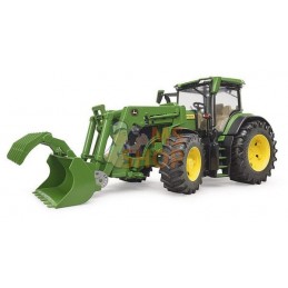 John Deere 7R avec chargeur frontal  | BRUDER John Deere 7R avec chargeur frontal  | BRUDERPR#1086769