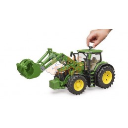 John Deere 7R avec chargeur frontal  | BRUDER John Deere 7R avec chargeur frontal  | BRUDERPR#1086769