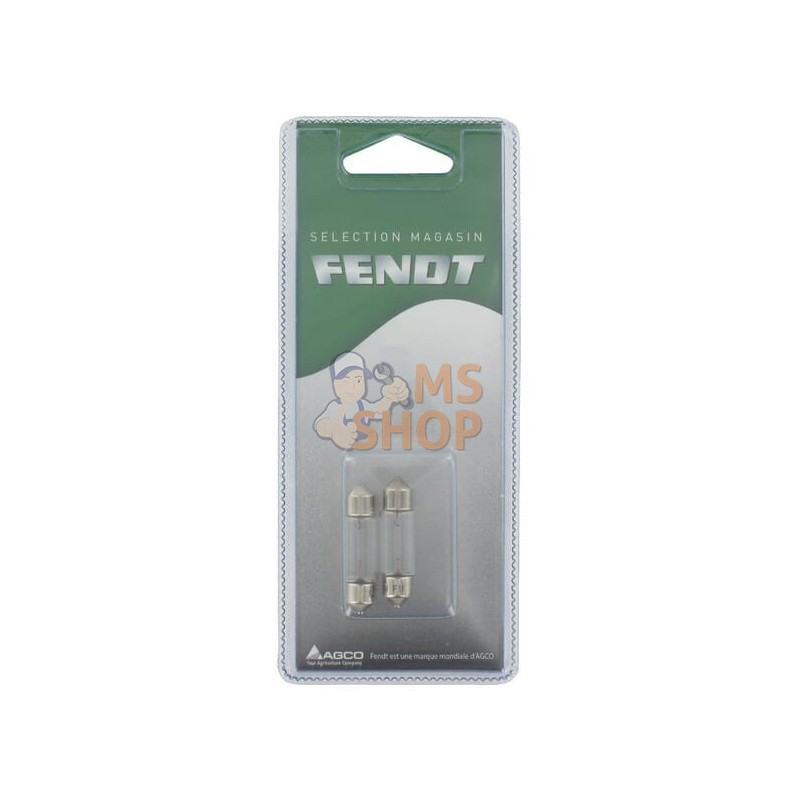 Ampoule 12V 10W SV8,5 (2x) | FENDT BLISTER Ampoule 12V 10W SV8,5 (2x) | FENDT BLISTERPR#1086910