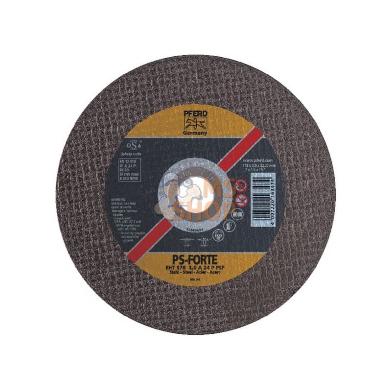 GD23019MP; PFERD; Disque à couper PS-F 230x1,9mm; pièce detachée