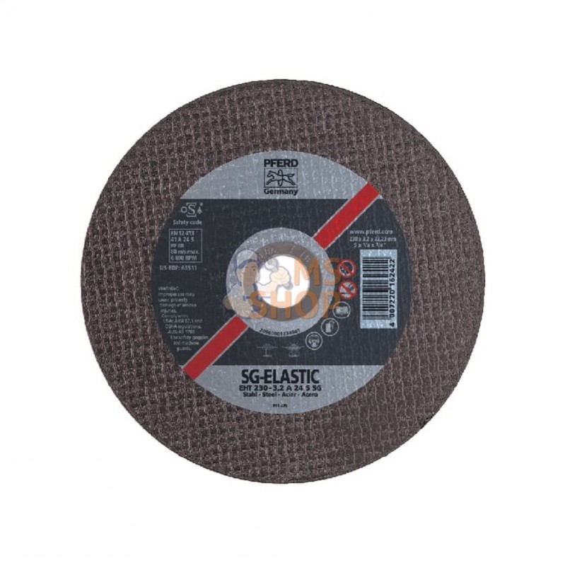 GD11524MPSG; PFERD; Disque SG-Elastic 115x2,4mm; pièce detachée GD11524MPSG; PFERD; Disque SG-Elastic 115x2,4mm; pièce detachée