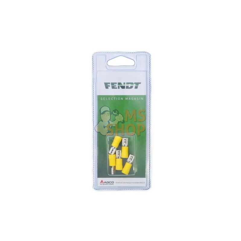 Douille fiche plate jaune 6.3mm | FENDT BLISTER Douille fiche plate jaune 6.3mm | FENDT BLISTERPR#1087078 Douille fiche plate jaune 6.3mm | FENDT BLISTER Douille fiche plate jaune 6.3mm | FENDT BLISTERPR#1087078