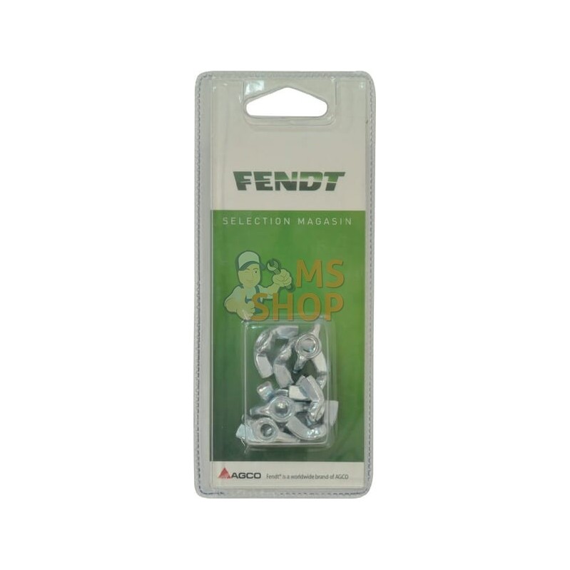 Écrou à ailettes galvanisé M6 (10x) | FENDT BLISTER Écrou à ailettes galvanisé M6 (10x) | FENDT BLISTERPR#1087589 Écrou à ailettes galvanisé M6 (10x) | FENDT BLISTER Écrou à ailettes galvanisé M6 (10x) | FENDT BLISTERPR#1087589