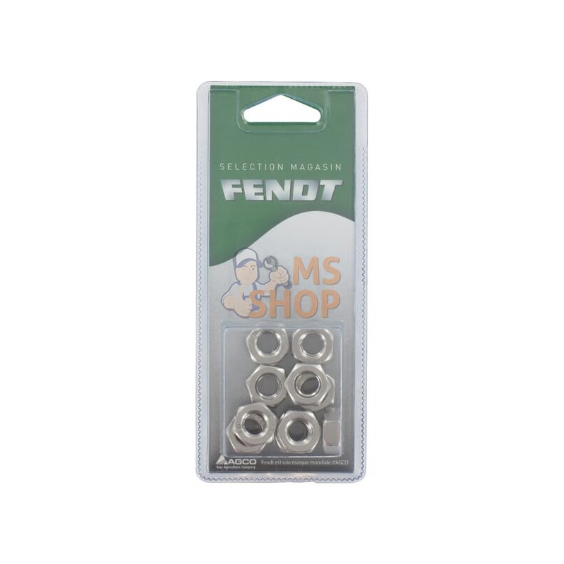 Ecrou hexagonal Inox M10 (10x) | FENDT BLISTER Ecrou hexagonal Inox M10 (10x) | FENDT BLISTERPR#1087757 Ecrou hexagonal Inox M10 (10x) | FENDT BLISTER Ecrou hexagonal Inox M10 (10x) | FENDT BLISTERPR#1087757