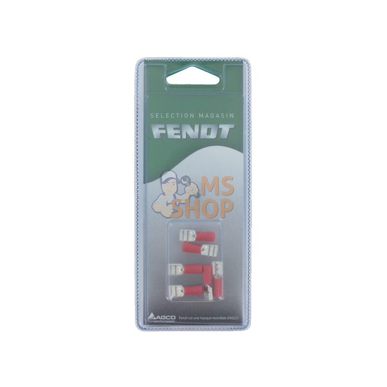 Douille fiche plate rouge (6x) | FENDT BLISTER Douille fiche plate rouge (6x) | FENDT BLISTERPR#1087889 Douille fiche plate rouge (6x) | FENDT BLISTER Douille fiche plate rouge (6x) | FENDT BLISTERPR#1087889