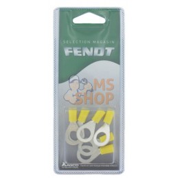 Cosses rondes jaune Ø10mm (6x) | FENDT BLISTER Cosses rondes jaune Ø10mm (6x) | FENDT BLISTERPR#1087900