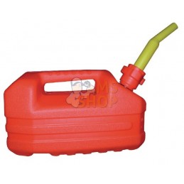 Jerrican plastique 5 litres rouge | EDA Jerrican plastique 5 litres rouge | EDAPR#924191