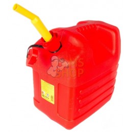 Jerrican plastique 20 litres rouge | EDA Jerrican plastique 20 litres rouge | EDAPR#924193