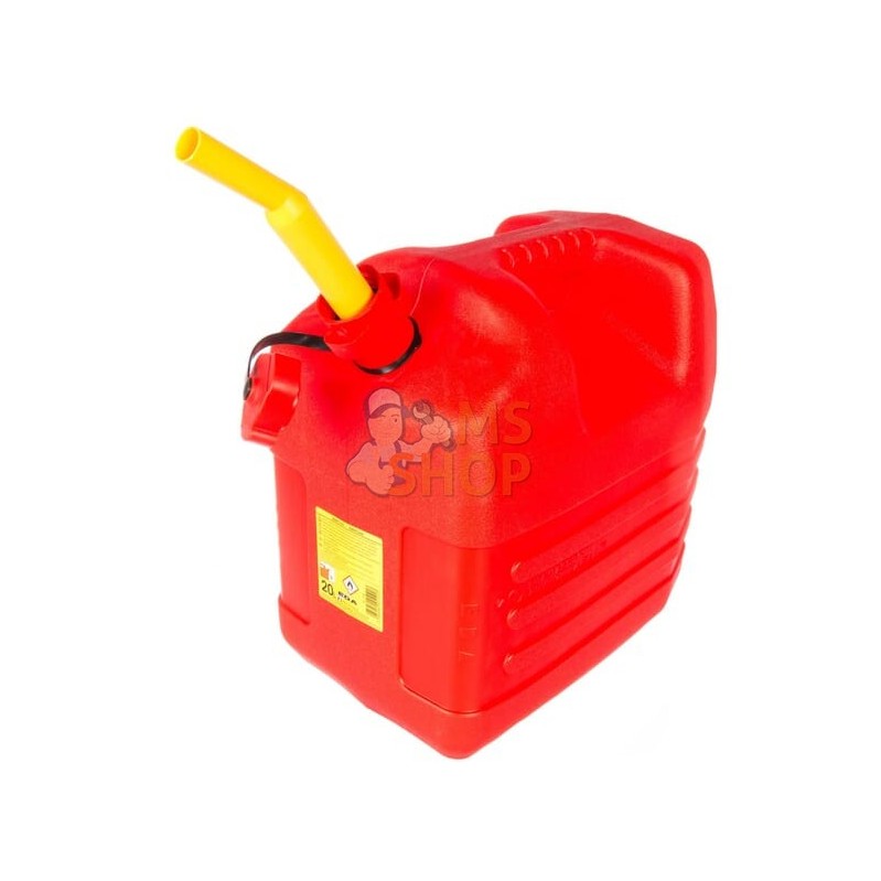 Jerrican plastique 20 litres rouge | EDA Jerrican plastique 20 litres rouge | EDAPR#924193