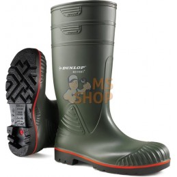 Bottes de sécurité vertes, classe S5, taille 40 Wellingtons Acifort® Heavy Duty Dunlop | DUNLOP Bottes de sécurité vertes, class