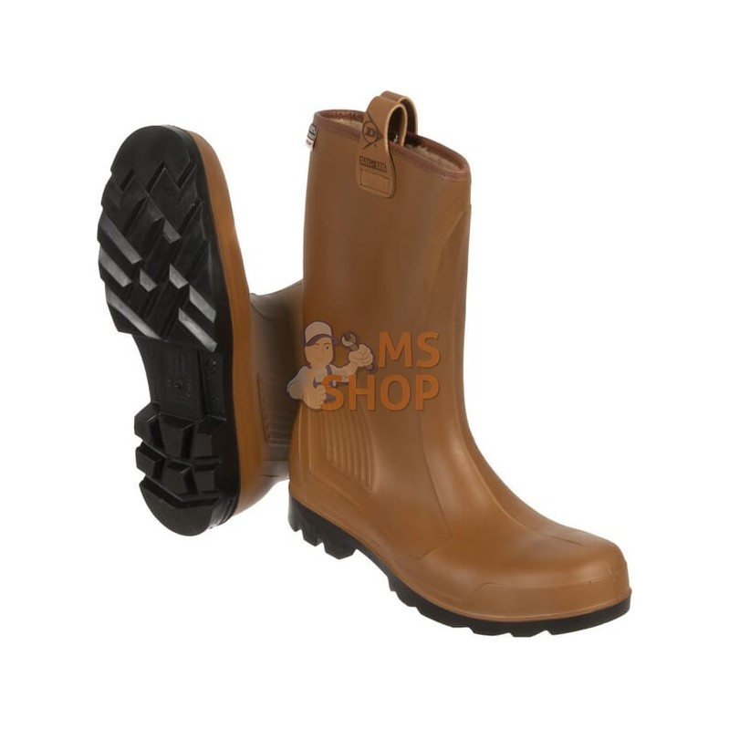 Bottes de sécurité marron, classe S5, taille 41 Rigger Purofort® Rig-Air Dunlop | DUNLOP Bottes de sécurité marron, classe S5, t