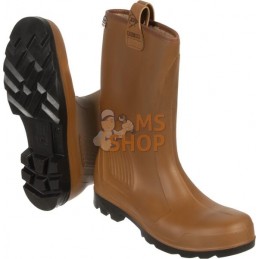Bottes de sécurité marron, classe S5, taille 44 Rigger Purofort® Rig-Air Dunlop | DUNLOP Bottes de sécurité marron, classe S5, t