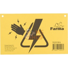 Pann. d'avert. clôture électr. | FARMA Pann. d'avert. clôture électr. | FARMAPR#856097