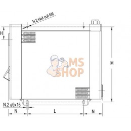 Refroidisseur.huile (12V) 48-60°C MV-1 | EMMEGI Refroidisseur.huile (12V) 48-60°C MV-1 | EMMEGIPR#903482