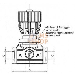 Clapet antiretour d'étranglement M12-0,5-3/4 | FLUIDPRESS | FLUIDPRESS Clapet antiretour d'étranglement M12-0,5-3/4 | FLUIDPRESS