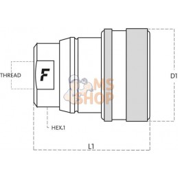 Valve de freinage fem 1/2 BSP | FASTER Valve de freinage fem 1/2 BSP | FASTERPR#781756