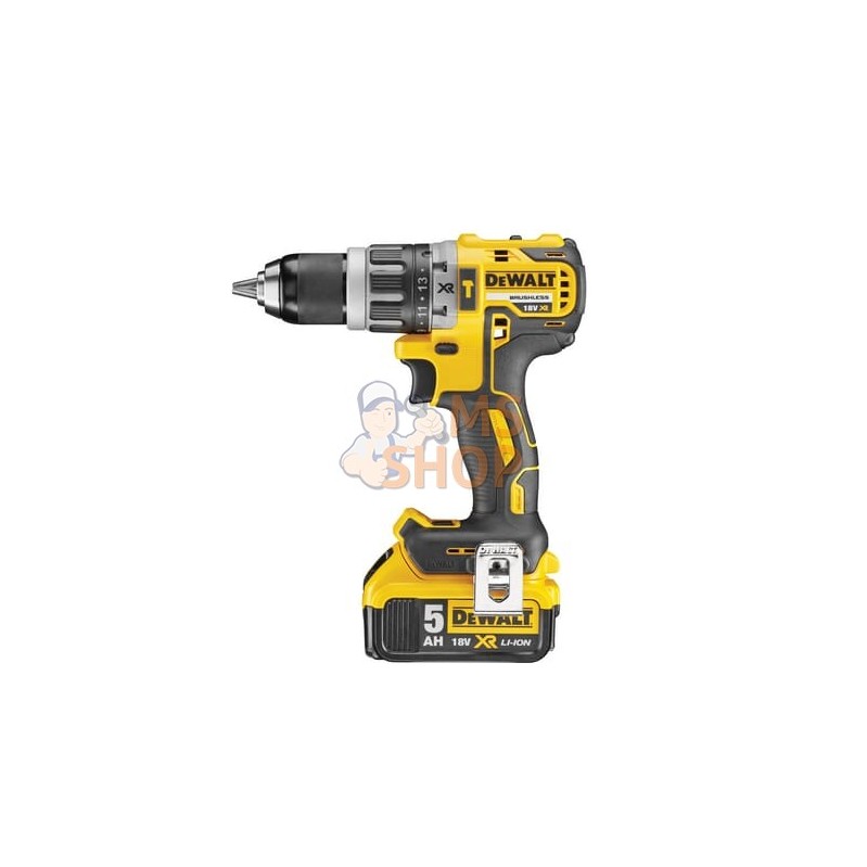 Perceuse visseuse XR 18V 5Ah + 2 batteries | DEWALT Perceuse visseuse XR 18V 5Ah + 2 batteries | DEWALTPR#924059