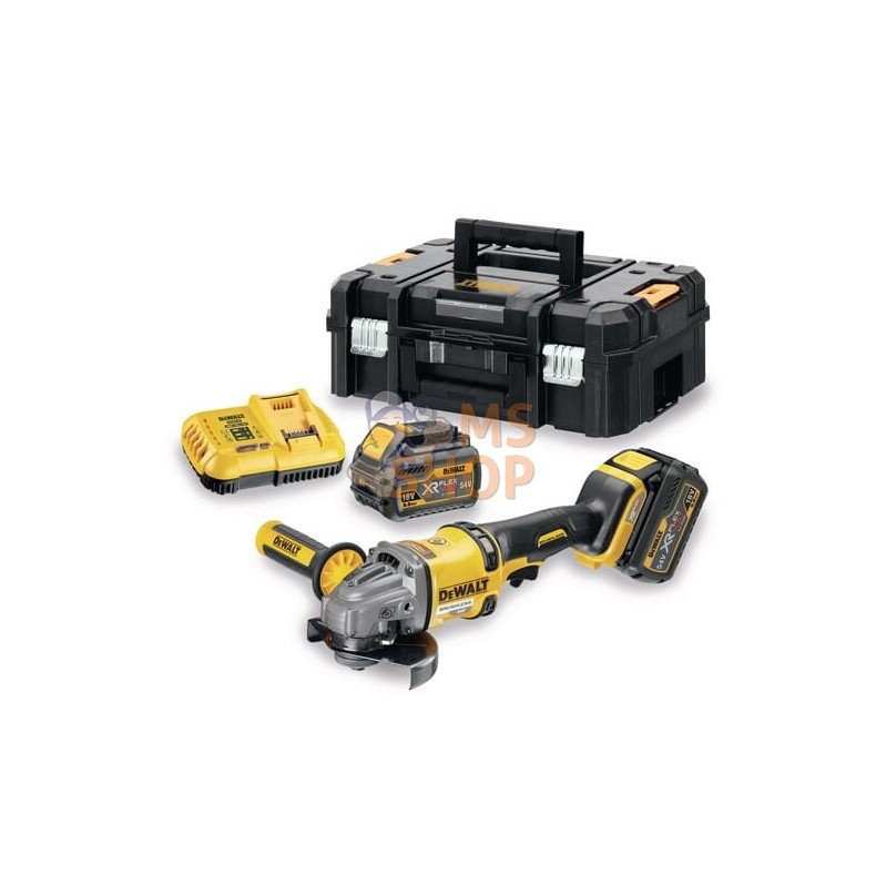 Meuleuse 125mm Brushless XR 54V 2Ah | DEWALT Meuleuse 125mm Brushless XR 54V 2Ah | DEWALTPR#924056