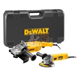 Pack meuleuses Ø125+Ø230mm - fil | DEWALT Pack meuleuses Ø125+Ø230mm - fil | DEWALTPR#924067