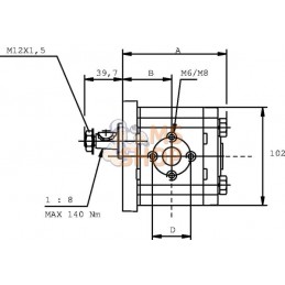 Pompe hydraulique | CASAPPA Pompe hydraulique | CASAPPAPR#694653