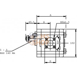 Pompe hydraulique | CASAPPA Pompe hydraulique | CASAPPAPR#694556