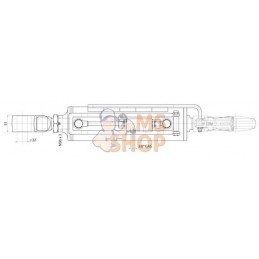 Barre de poussée hydraulique | CBM Barre de poussée hydraulique | CBMPR#921682