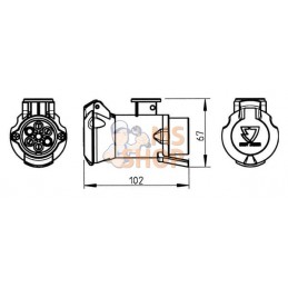 Adaptateur court | ERICH JAEGER Adaptateur court | ERICH JAEGERPR#787277