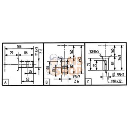 Boîtier T-304A 1:3 | COMER | COMER Boîtier T-304A 1:3 | COMER | COMERPR#1089155