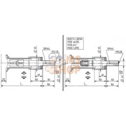 Rallonge L=1200 | COMER Rallonge L=1200 | COMERPR#1089156