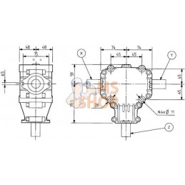 Boîtier L-25A 1:1 | COMER Boîtier L-25A 1:1 | COMERPR#924000