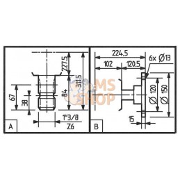 Transmission T-22F 4,11:1 | COMER Transmission T-22F 4,11:1 | COMERPR#906877