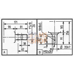 Boîtier LF-151A 1:3 | COMER Boîtier LF-151A 1:3 | COMERPR#976233