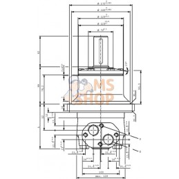 Moteur Orbit Cardan Ø45 Coniq | DANFOSS | DANFOSS Moteur Orbit Cardan Ø45 Coniq | DANFOSS | DANFOSSPR#750797