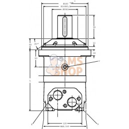 Moteur Orbit Cardan Ø50, Stand | DANFOSS | DANFOSS Moteur Orbit Cardan Ø50, Stand | DANFOSS | DANFOSSPR#750802