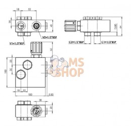 Régul. de débit 3 voies OMS | FLUIDPRESS | FLUIDPRESS Régul. de débit 3 voies OMS | FLUIDPRESS | FLUIDPRESSPR#787552