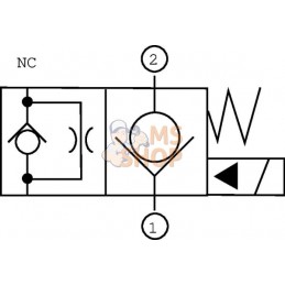 Valve 2/2 SVP10NC 12VDC A06 | DANFOSS Valve 2/2 SVP10NC 12VDC A06 | DANFOSSPR#784467