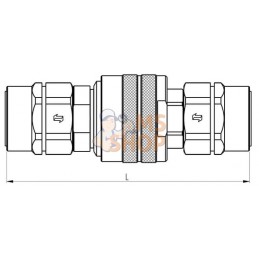 Coupleur à visser M20x150-12S | FASTER Coupleur à visser M20x150-12S | FASTERPR#781400