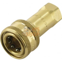 Coupleur femelle laiton 1/4NPT | FASTER Coupleur femelle laiton 1/4NPT | FASTERPR#781503