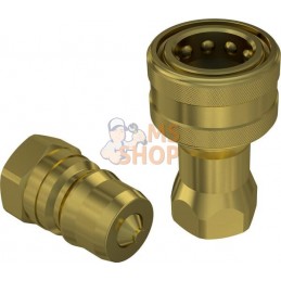 Coupleur mâle laiton HNV 1/4 | FASTER Coupleur mâle laiton HNV 1/4 | FASTERPR#781500