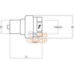 Coupleur mâle VV 3/8 BSP | FASTER Coupleur mâle VV 3/8 BSP | FASTERPR#781777