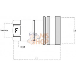 Coupleur bille femelle 3/8 BSP | FASTER Coupleur bille femelle 3/8 BSP | FASTERPR#781552